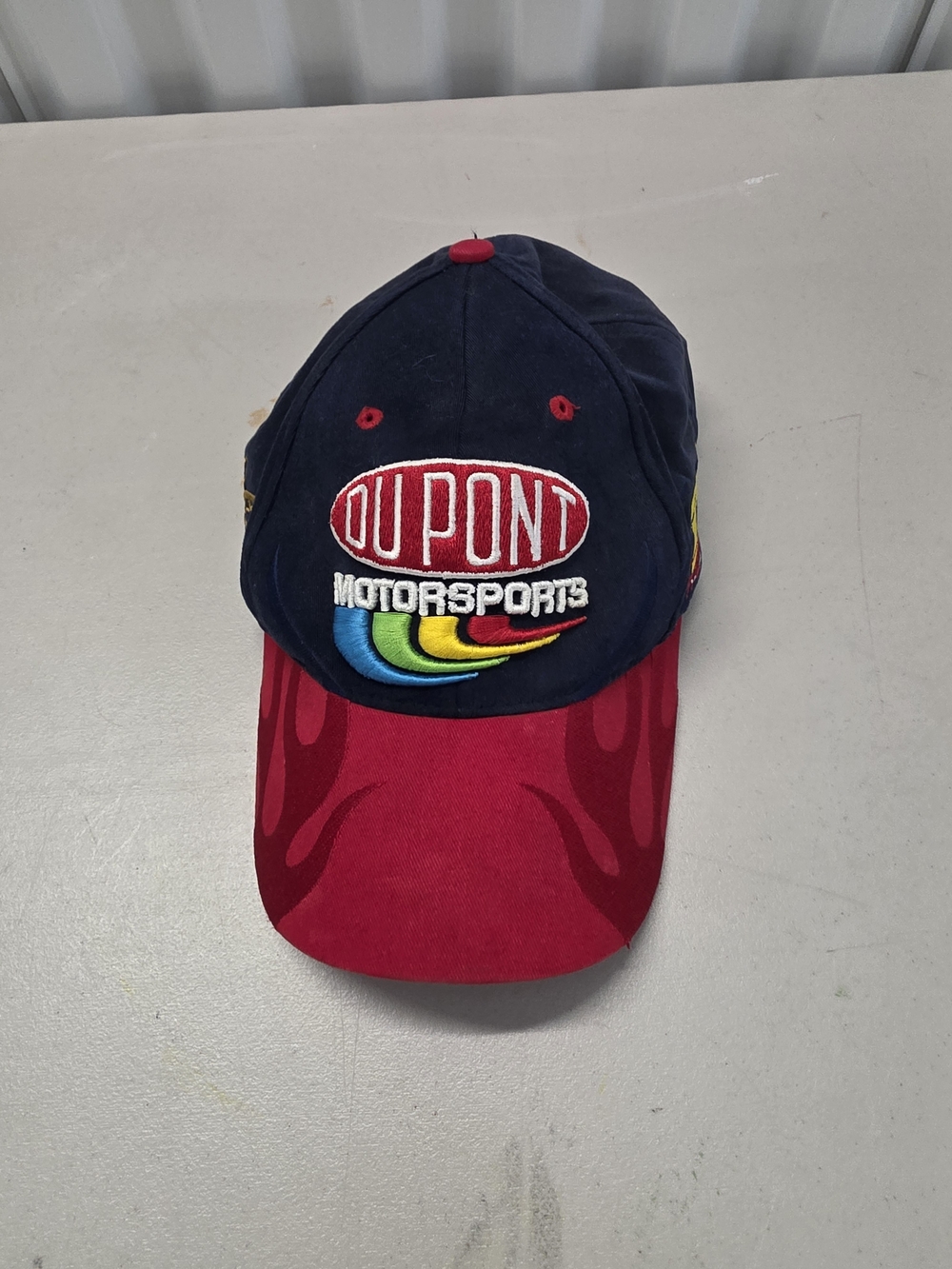 Vintage NASCAR Jeff Gordon DuPont Motorsports Racing Fitted M/L Hat Cap